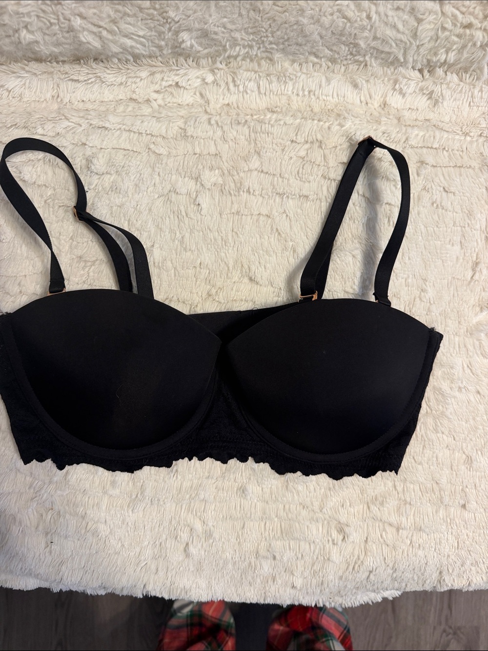 Aerie Black Lace Bra 36C - Women Intimates